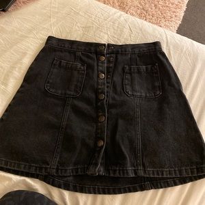 Urban outfitters denim miniskirt
